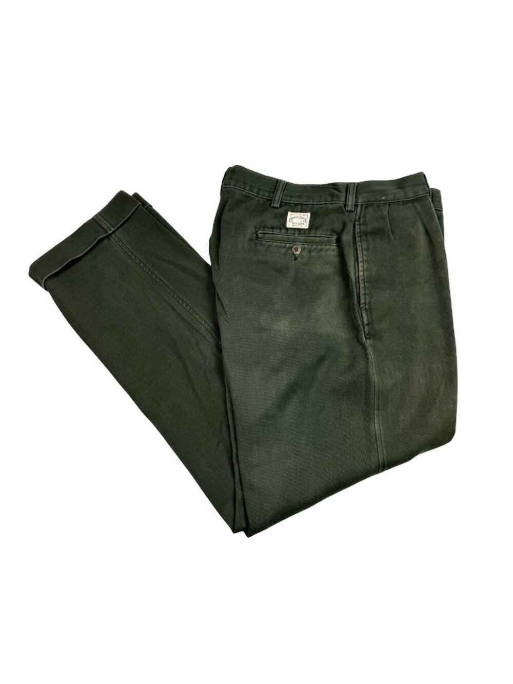 VTG Polo Ralph Lauren Men's Pleated Cuffed Jeans • 32x30